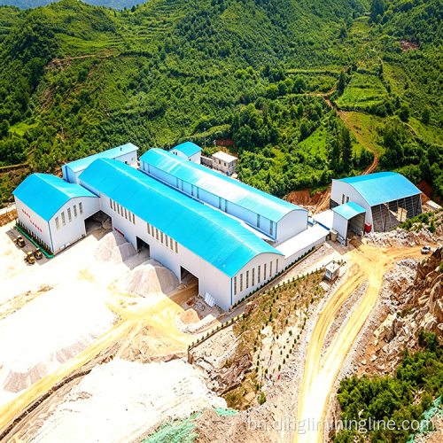 1000t/h ব্লুস্টোন পেষণকারী বালি তৈরির প্ল্যান্ট